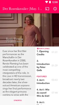 Met Opera on Demand android App screenshot 11